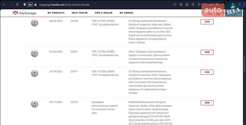 Внедорожник / Кроссовер Acura RDX 2017 в Киеве