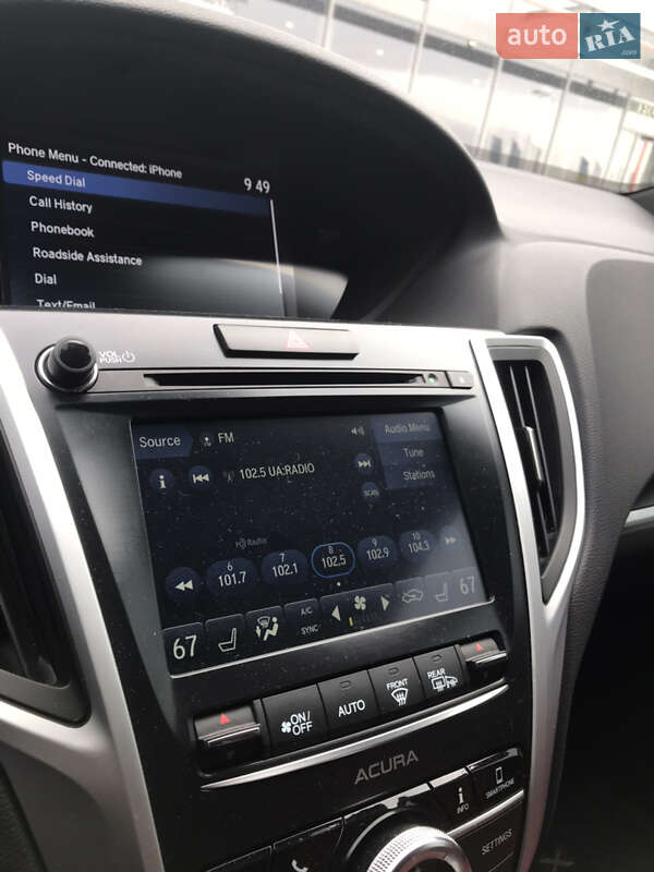 Седан Acura TLX 2017 в Львове
