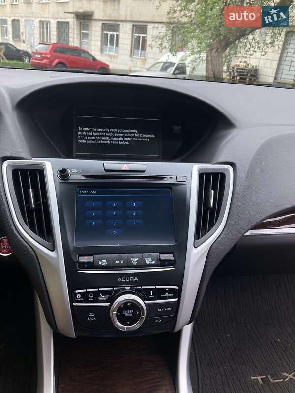 Седан Acura TLX 2018 в Львове