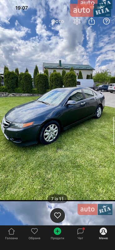 Седан Acura TSX 2006 в Золочеве