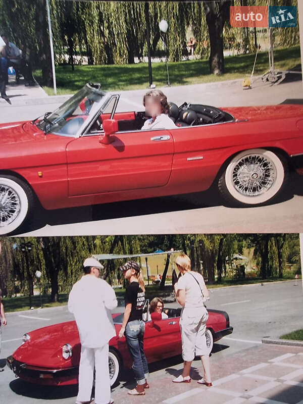 Кабриолет Alfa Romeo Spider 1987 в Киеве