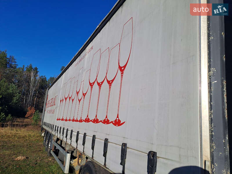 Тентований борт (штора) - напівпричіп ARDOR SVR 2004 в Кролевці
