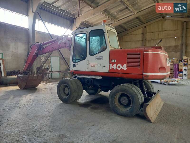 Колесный экскаватор Atlas 1404 1994 в Сокирянах фото 4 Колесный экскаватор Atlas 1404 1994 в Сокирянах