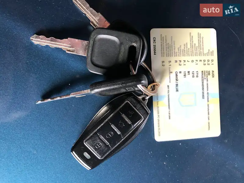 Седан Audi 100 1987 в Кіцмані документ