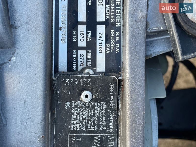 Седан Audi 100 1981 в Тульчині фото 15 Седан Audi 100 1981 в Тульчині