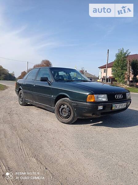 Седан Audi 80 1987 в Збаражі