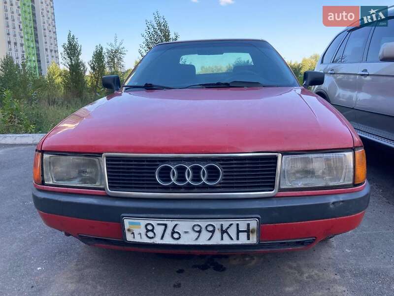 Седан Audi 80 1987 в Киеве
