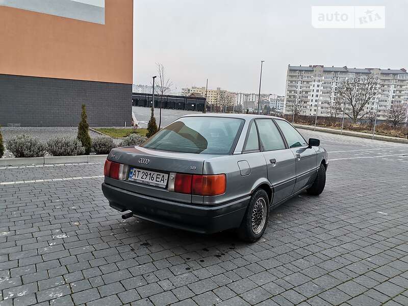 Седан Audi 80 1990 в Івано-Франківську