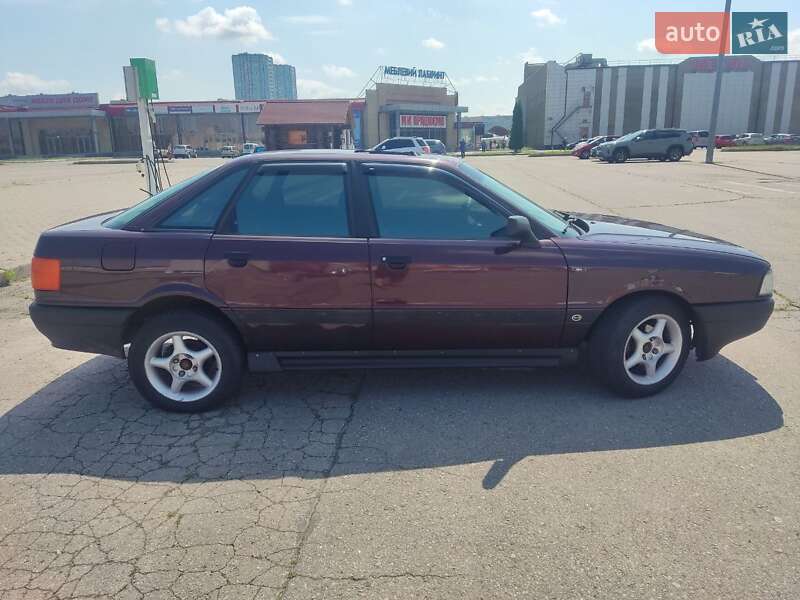 Седан Audi 80 1990 в Харкові