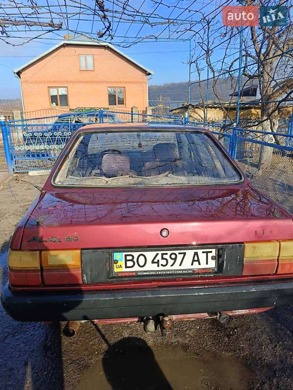 Audi 80 1985 Audi 80 1985