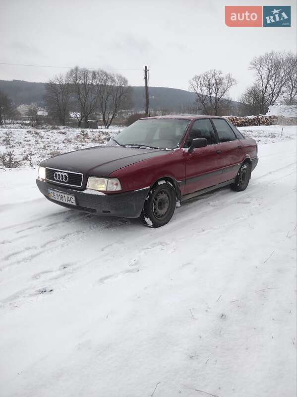Седан Audi 80 1987 в Золочеві