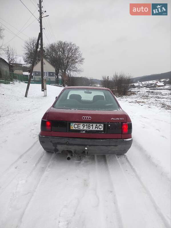 Седан Audi 80 1987 в Золочеві