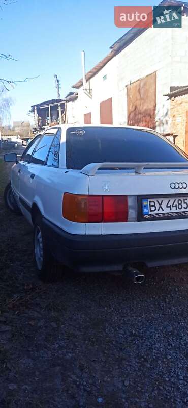 Седан Audi 80 1988 в Шепетівці фото 6 Седан Audi 80 1988 в Шепетівці