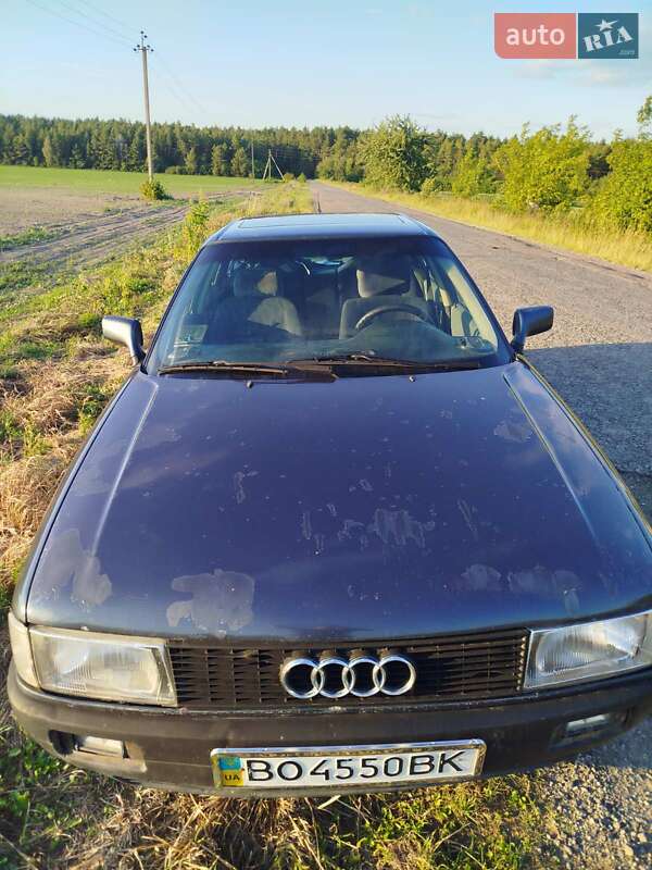 Седан Audi 80 1990 в Кременце фото 3 Седан Audi 80 1990 в Кременце