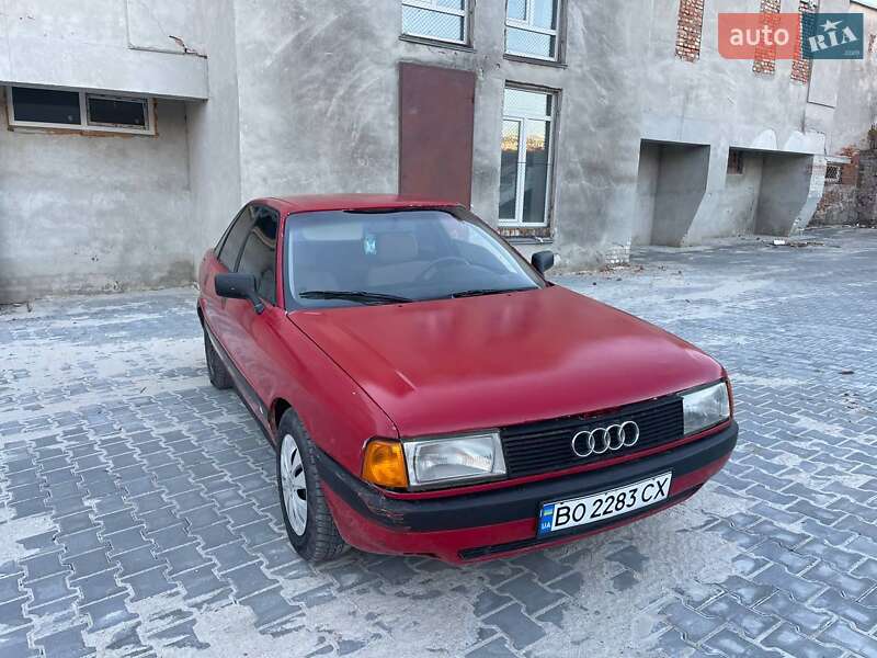 Седан Audi 80 1987 в Тернополе фото 11 Седан Audi 80 1987 в Тернополе