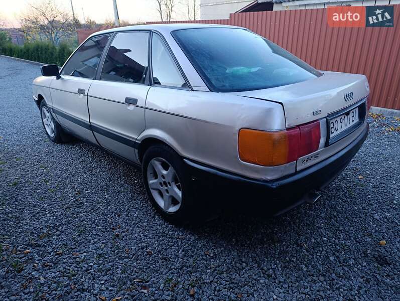 Седан Audi 80 1987 в Ланівці