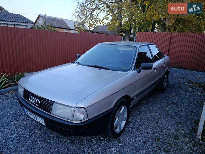 Седан Audi 80 1987 в Ланівці