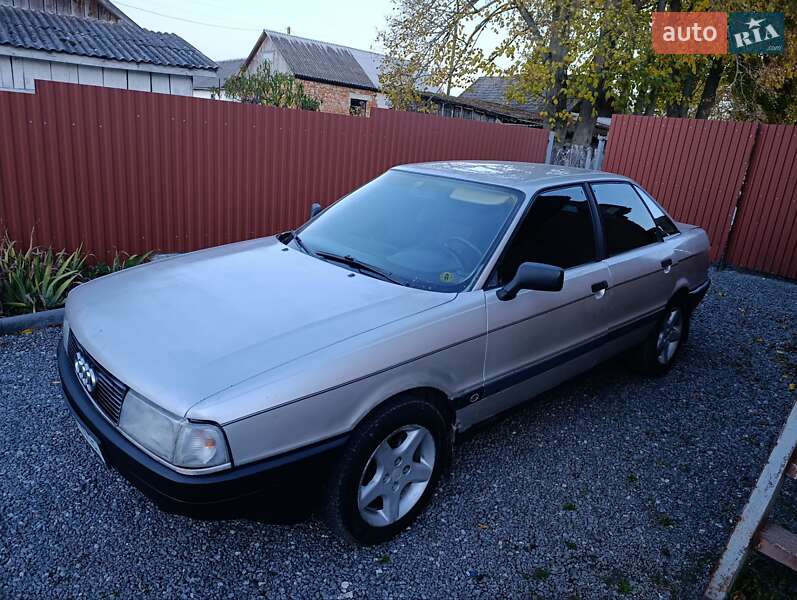 Седан Audi 80 1987 в Ланівці