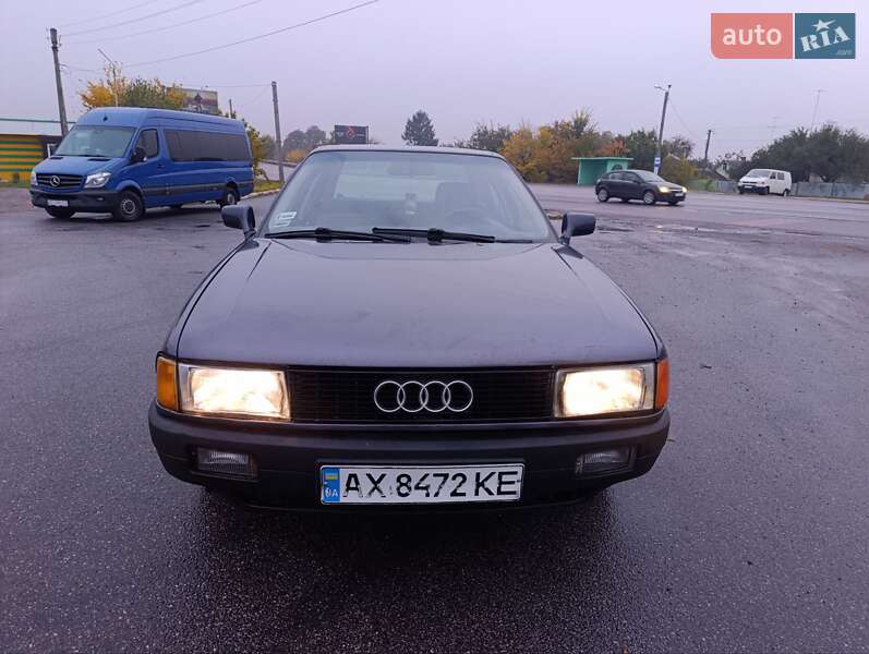 Седан Audi 80 1989 в Харкові