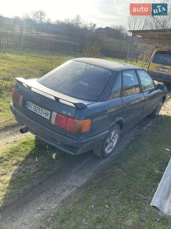 Седан Audi 80 1989 в Полтаві