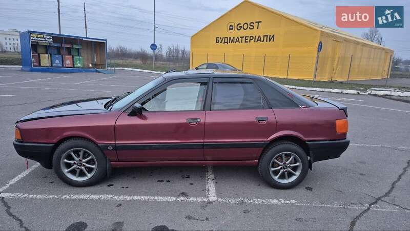 Седан Audi 80 1987 в Полтаві