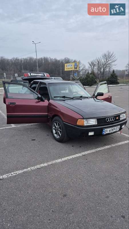 Седан Audi 80 1987 в Полтаві