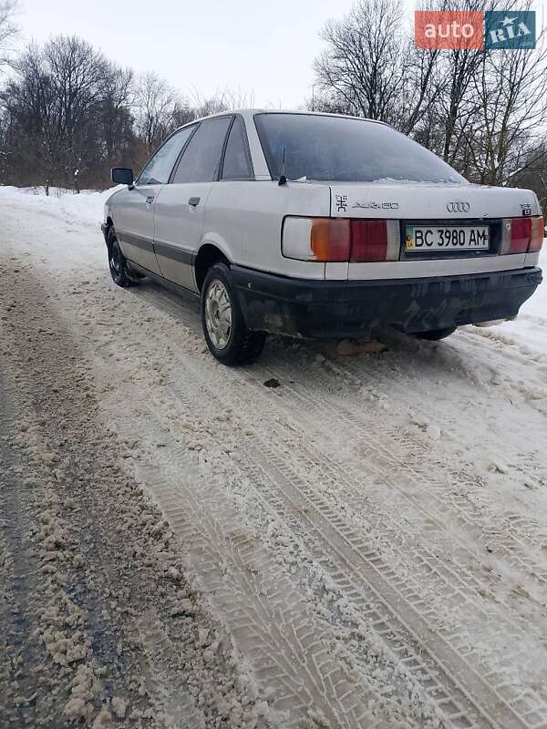 Седан Audi 80 1990 в Самборе