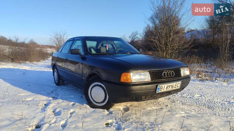 Седан Audi 80 1991 в Полтаві