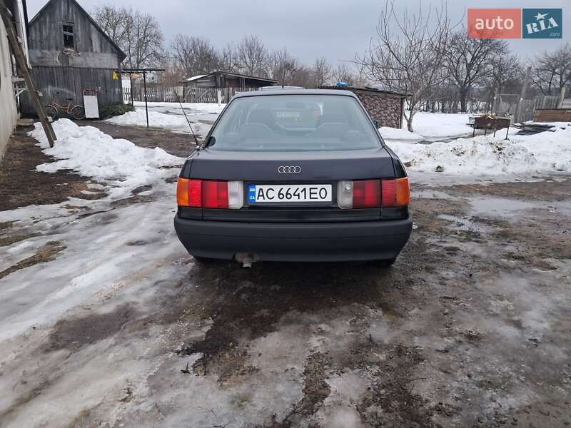 Седан Audi 80 1989 в Ковелі фото 3 Седан Audi 80 1989 в Ковелі