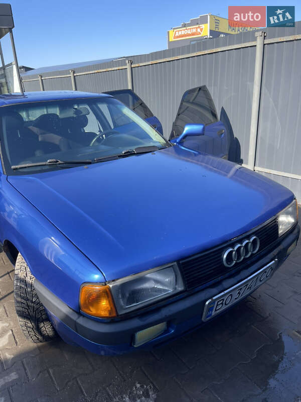 Седан Audi 80 1990 в Тернополі