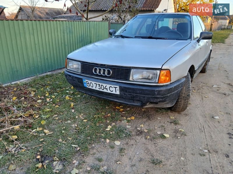 Audi 80 1988 Audi 80 1988