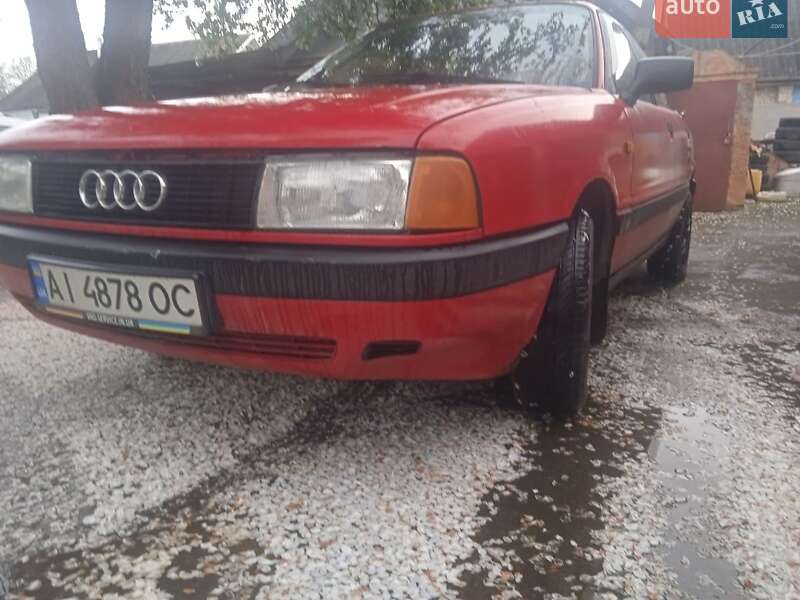 Седан Audi 80 1990 в Белой Церкви