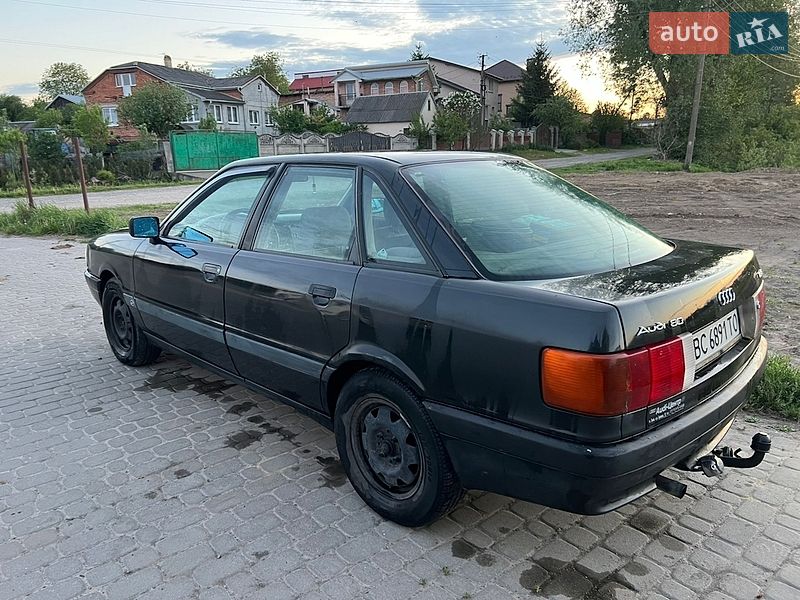 Седан Audi 80 1991 в Львові фото 5 Седан Audi 80 1991 в Львові