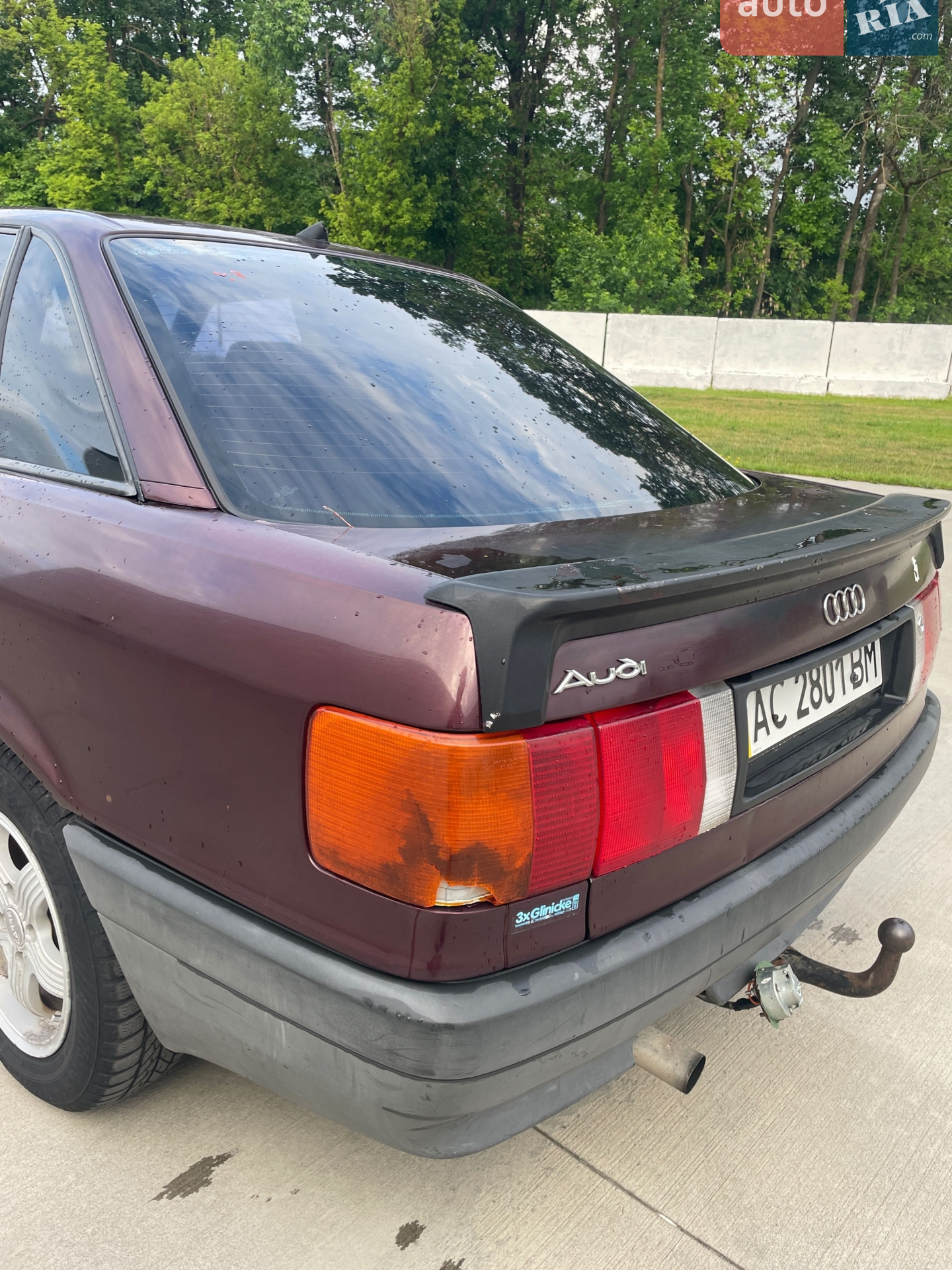 Audi 80 1990 VIN WAUZZZ8AZLA081489 фото оголошення 3 з 5