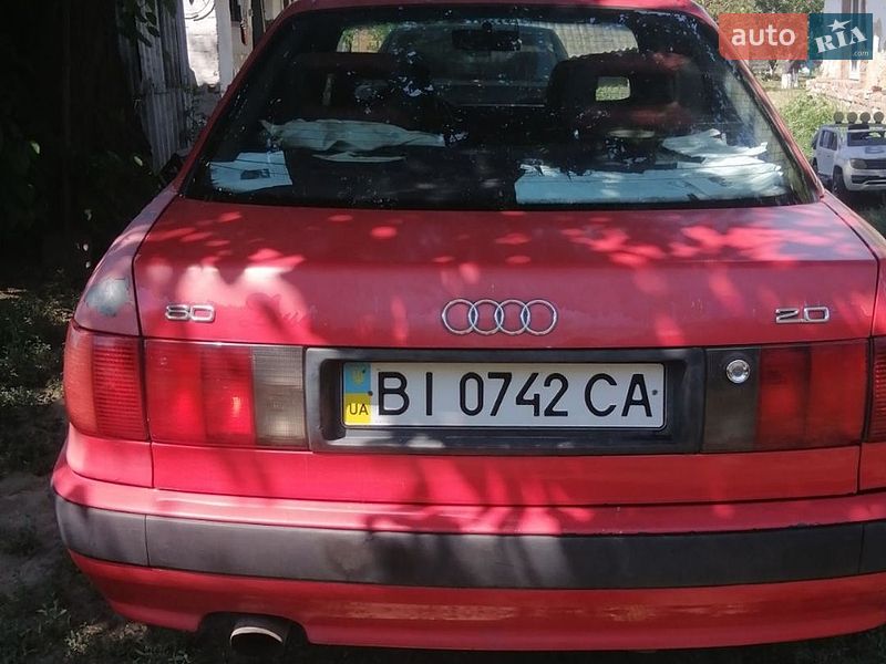 Седан Audi 80 1993 в Великой Багачке фото 2 Седан Audi 80 1993 в Великой Багачке
