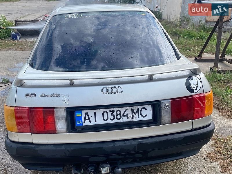 Седан Audi 80 1987 в Борисполі