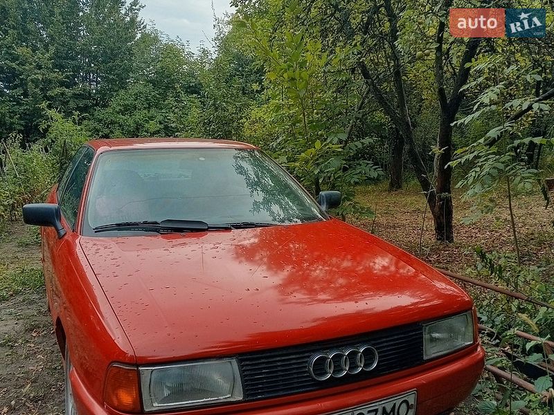 Седан Audi 80 1987 в Черновцах фото Седан Audi 80 1987 в Черновцах