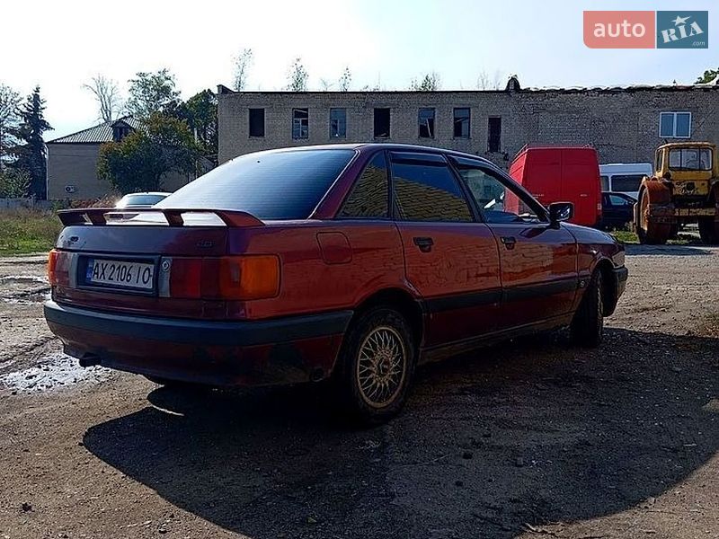 Седан Audi 80 1989 в Харькове