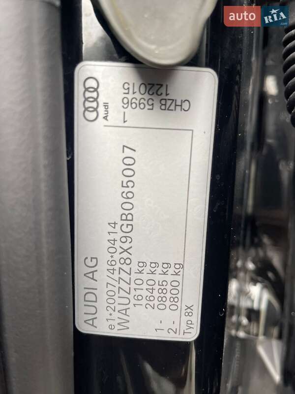 Хэтчбек Audi A1 2016 в Ужгороде фото 38 Хэтчбек Audi A1 2016 в Ужгороде