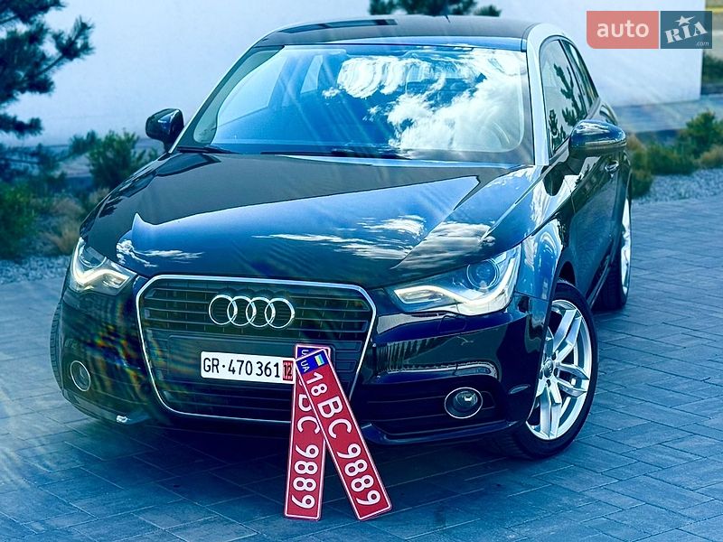 2010 Audi A1, VIN WAUZZZ8X7BB011357:plate — фото 1 (autoria)
