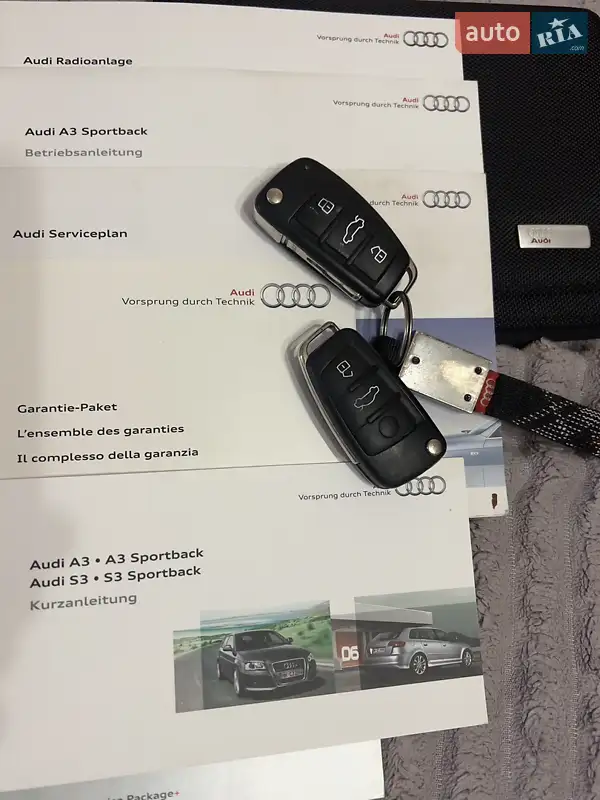 Хэтчбек Audi A3 Sportback 2010 в Кривом Роге документ
