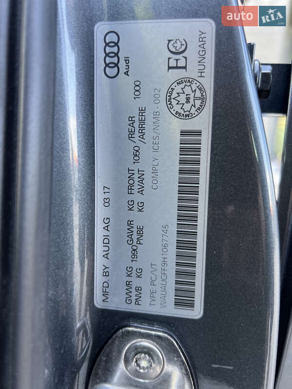 Седан Audi A3 2017 в Рівному