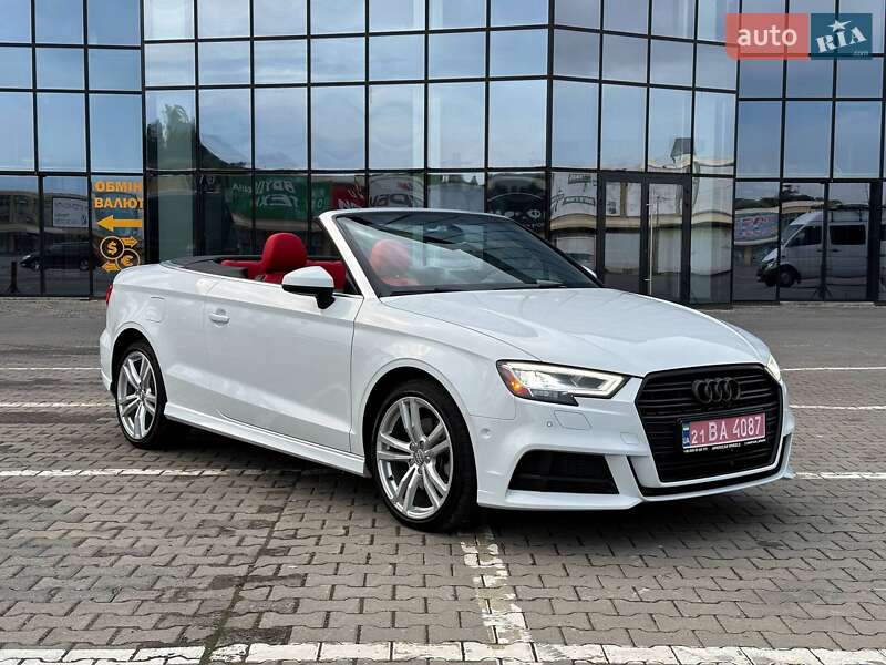Кабріолет Audi A3 2018 в Чернівцях