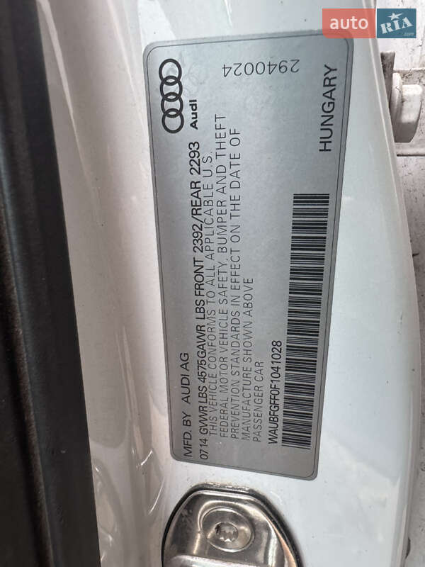 Седан Audi A3 2014 в Києві фото 20 Седан Audi A3 2014 в Києві