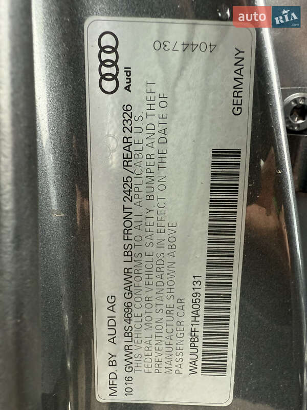 Хетчбек Audi A3 2016 в Києві фото 15 Хетчбек Audi A3 2016 в Києві