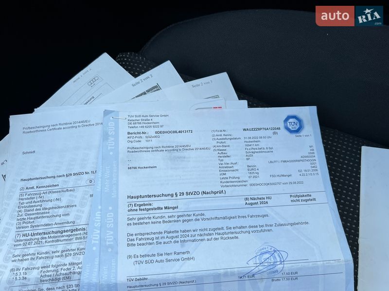 Хетчбек Audi A3 2006 в Івано-Франківську