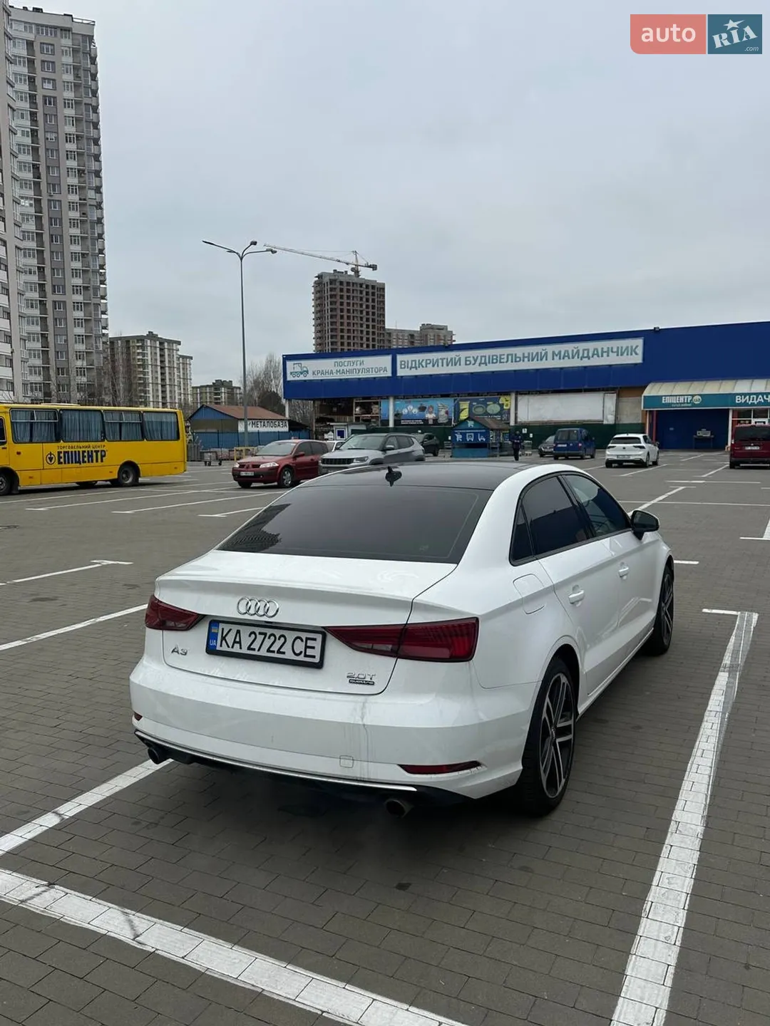 Audi A3 2018 VIN WAUB8GFF3J1094664 фото оголошення 4 з 12