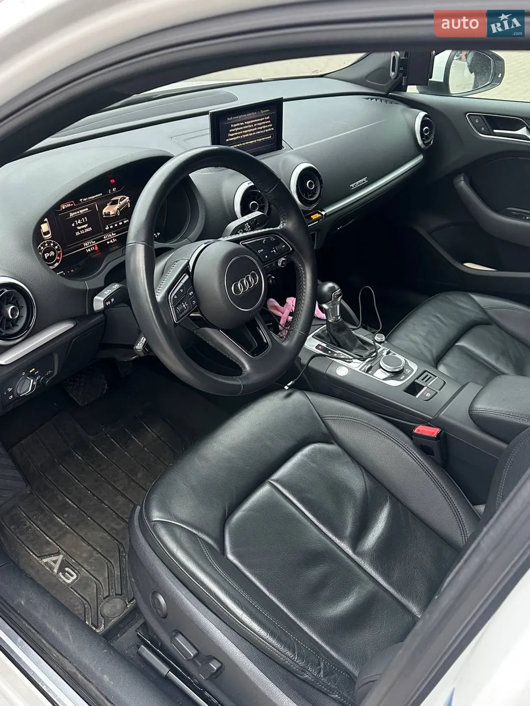 Audi A3 2018 VIN WAUB8GFF3J1094664 фото оголошення 6 з 12