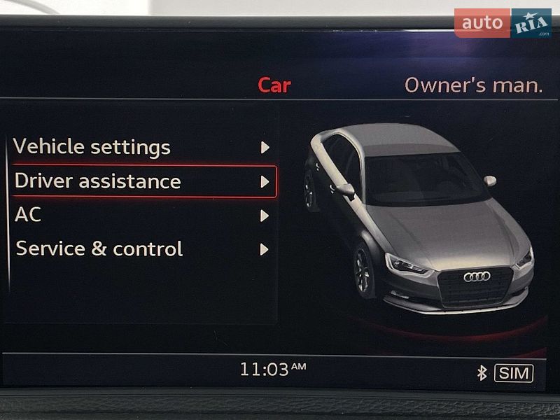 Седан Audi A3 2016 в Львове