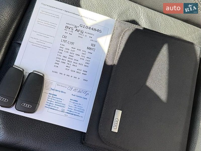 Седан Audi A3 2015 в Одессе фото 7 Седан Audi A3 2015 в Одессе
